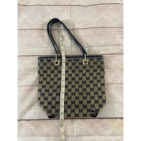 Gucci Women's Canvas All Over Monogram Print Hand Bag - OS - Picture 7 of 16